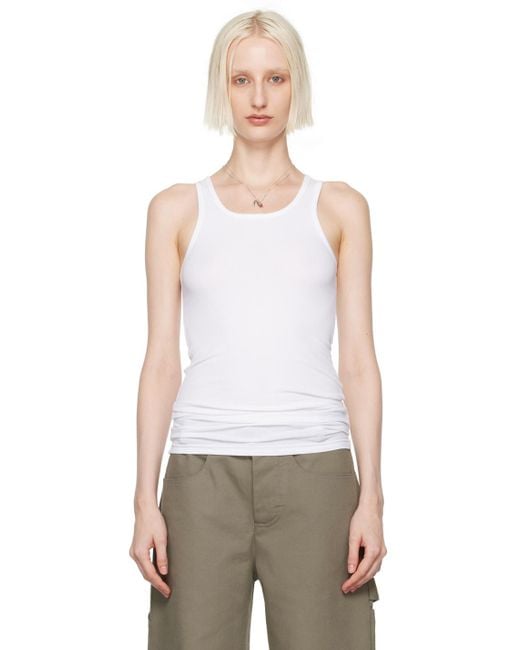 Meta Campania Collective White Francis Tank Top