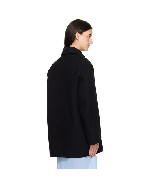 Coperni Black Oversize Coat