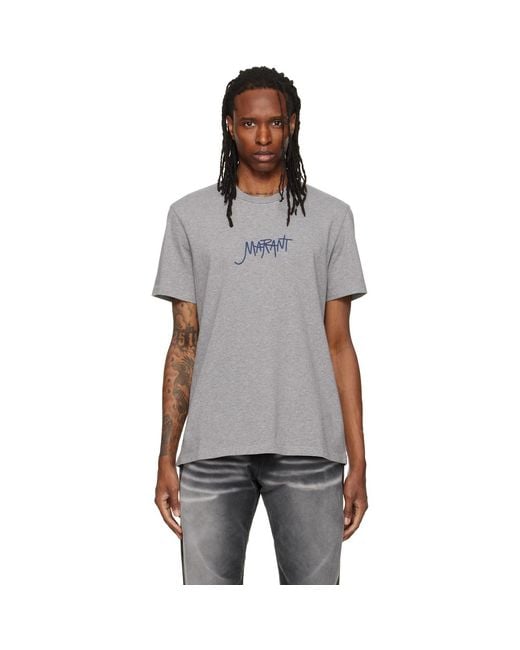 Isabel Marant Gray Honore T-Shirt for men