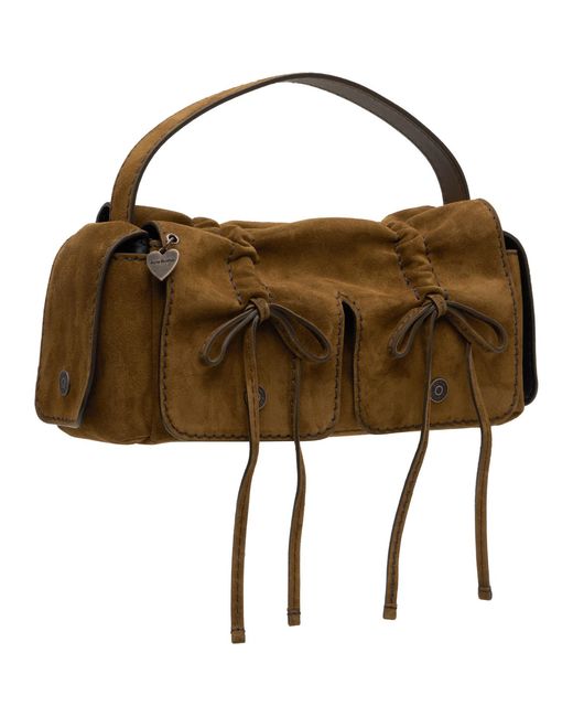 Acne Brown Multipocket Bag