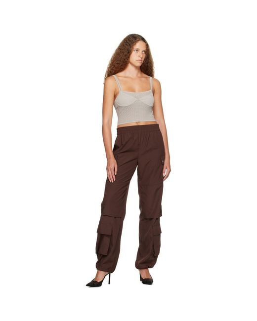 Dion Lee Multicolor Gray Serpent Tank Top