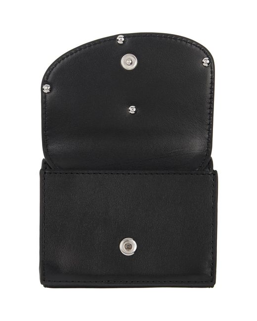 DIESEL Black 1Dr Tri Fold Coin Xs Li Wallet