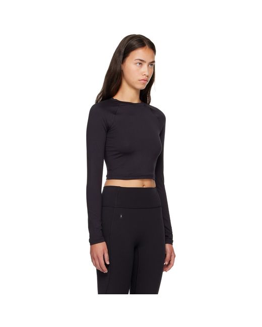 On Shoes Black Studio Lg-T Crop T-Shirt