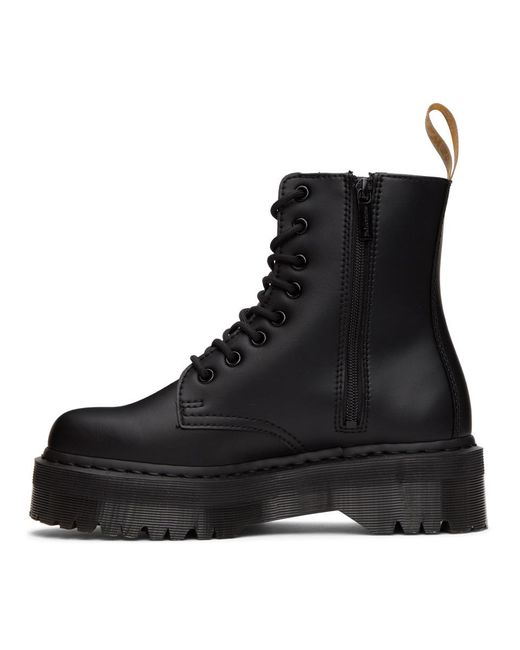 dr martens mono black vegan