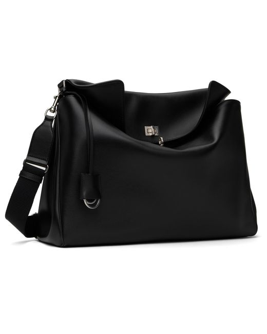 Balenciaga Black Rodeo Medium Messenger Bag for men