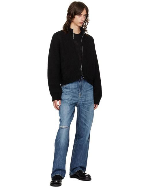 Our Legacy Ultra Zip Funnel Sweater in Black for Men | Lyst Our Legacy Ultra Zip Funnel Sweater in Black for Men | Lyst