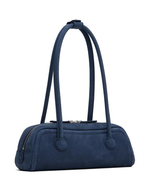 MARGE SHERWOOD Blue Soft Boston Ew Mini Bag