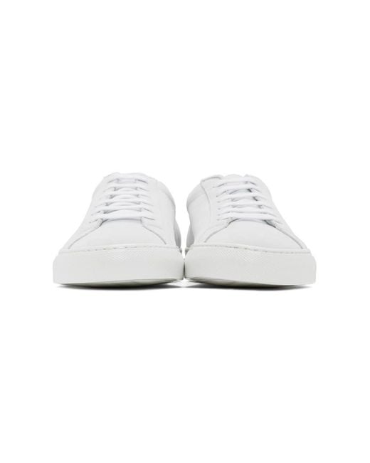 common projects achilles lux nubuck sneakers