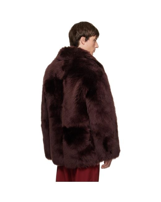 Sanderlak Black Shearling Jacket for men