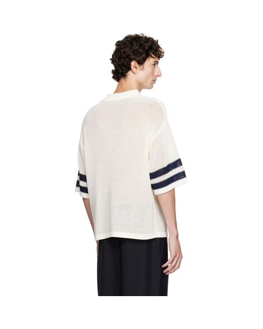 KENZO White Off- Paris Polo for men