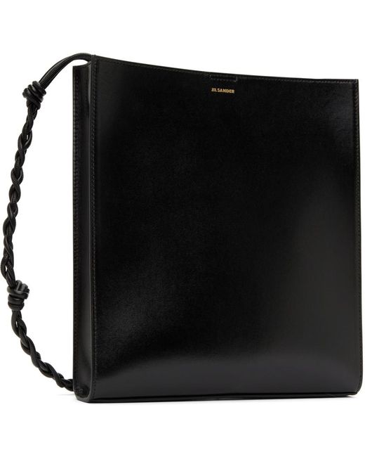 Jil Sander Black Medium Tangle Shoulder Bag