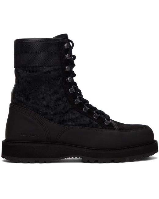 Belstaff Black Stormproof Boots for men