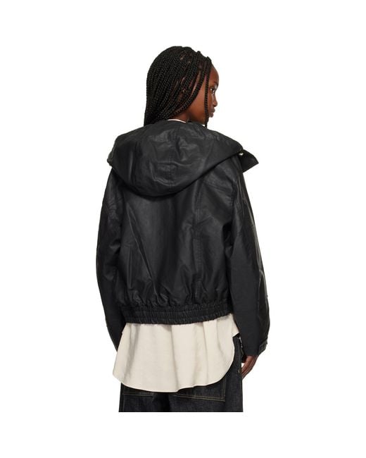 Studio Nicholson Black Cabot Jacket