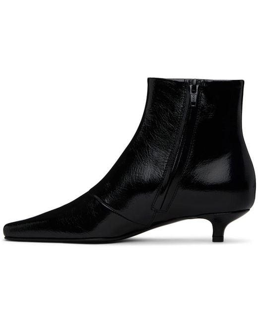 Totême  Toteme Black 'the Slim' Ankle Boots