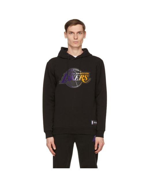 BOSS by Hugo Boss Black Nba Edition Lakers Bounce Hoodie for men