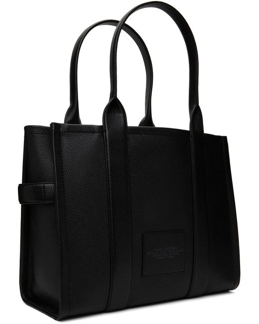 Marc Jacobs Black 'the Leather Large' Tote