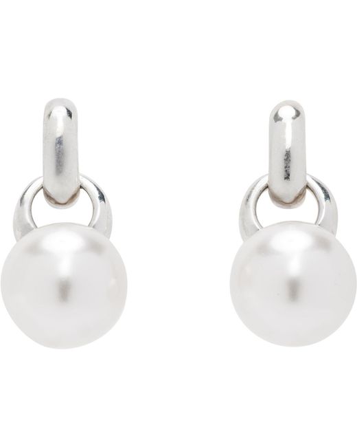 Sophie Buhai White Everyday Faux-Pearl Earrings