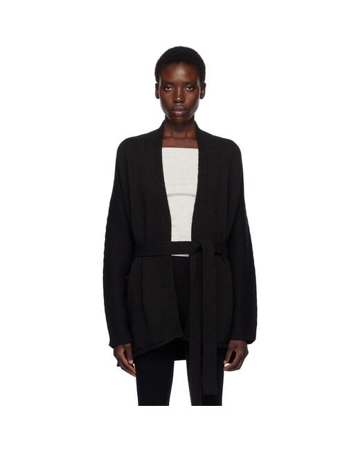 Lauren Manoogian Black Coto Cardigan
