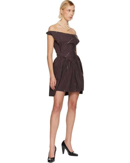 Vivienne Westwood Metallic Gia Drop Earrings