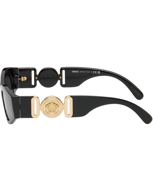 Versace Gray Medusa Biggie Butterfly Sunglasses