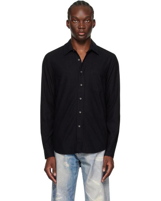 Our Legacy Black Classic Shirt for men