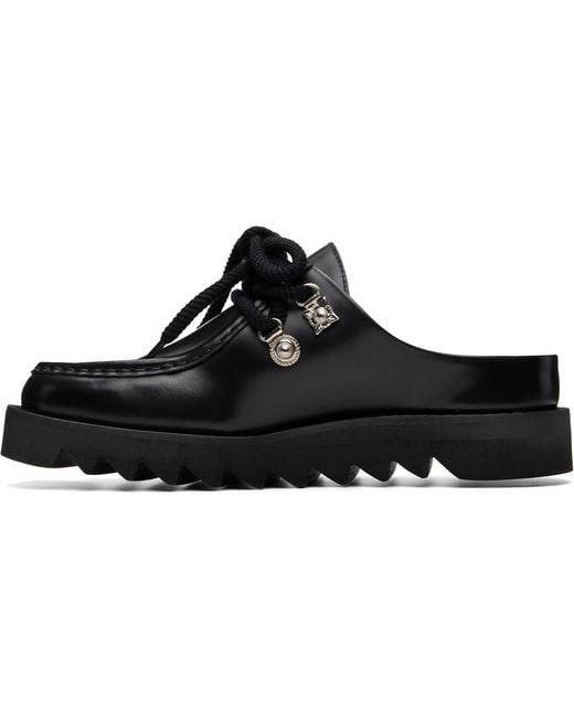 Toga Virilis Black Aj1527 Slip-On Loafers for men