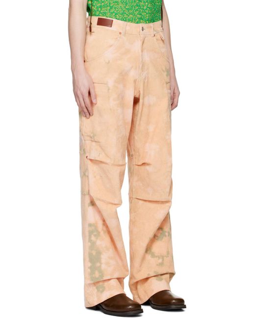 ANDERSSON BELL Multicolor Bleached Cargo Pants for men