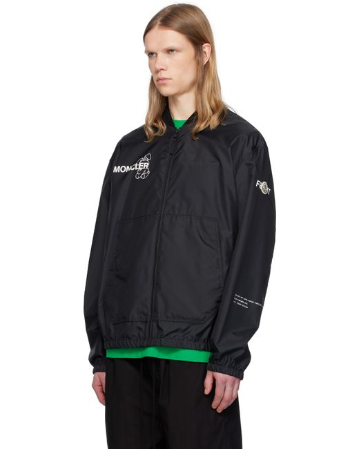 メンズ Moncler Genius 7 Moncler Frgmt Hiroshi Fujiwara ブラック Ostria ボンバージャケット Black