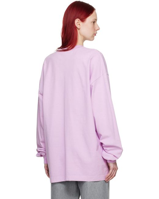 032c Pink Bär Long Sleeve T-shirt
