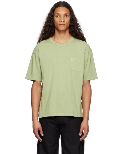 Visvim Green Amplus T-shirt for men