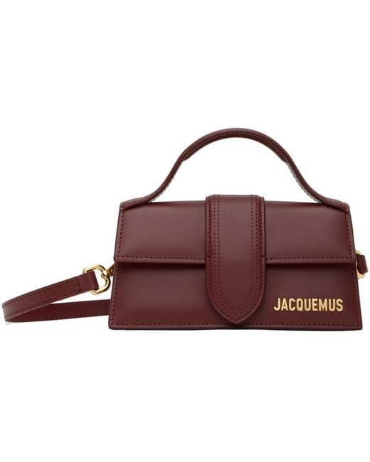 Jacquemus Multicolor Burgundy 'le Bambino' Bag