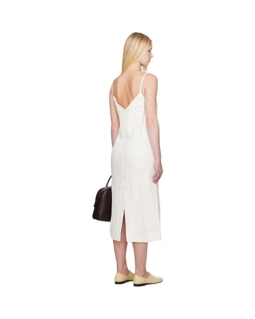 Studio Nicholson Black Off- Danae Midi Dress