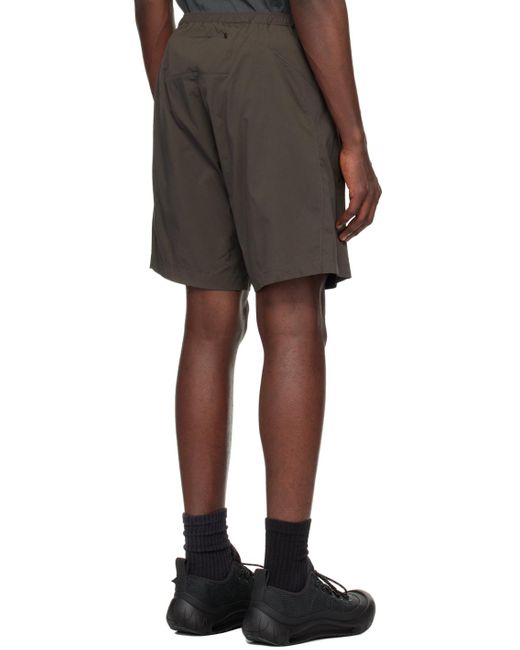 AFFXWRKS Black Flex Shorts for men