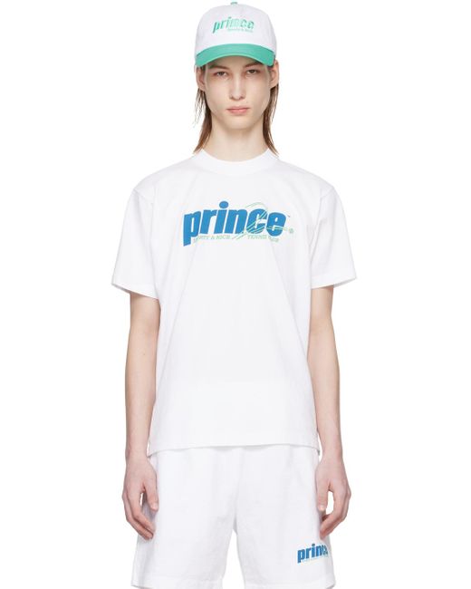 Sportyrich t-shirt blanc à image à logo édition prince Sporty & Rich pour homme en coloris Black