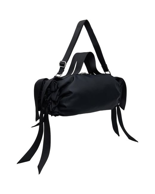 Simone Rocha Black Turbo Embellished Double Ribbon Rosette Bag