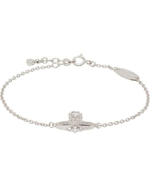 Vivienne Westwood Black Narcissa Bracelet for men