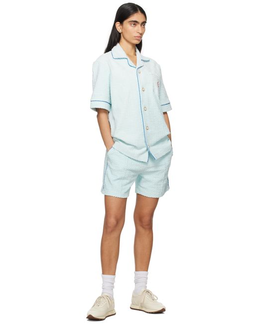 Casablanca White Monogram Towelling Shirt