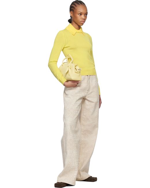 Jacquemus イエロー La Croisière 'The Small Turismo' バッグ Yellow