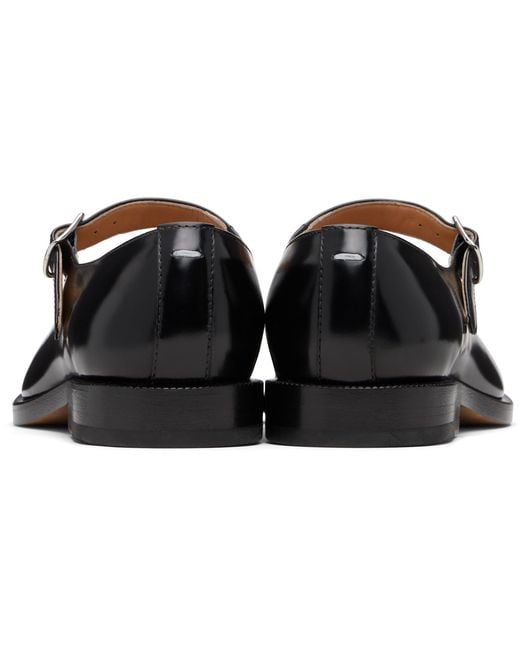 Maison Margiela Black Tabi Mary Jane Loafers