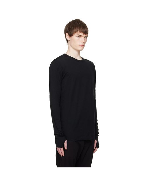 Thom Krom Black M Ts 922 T-Shirt for men
