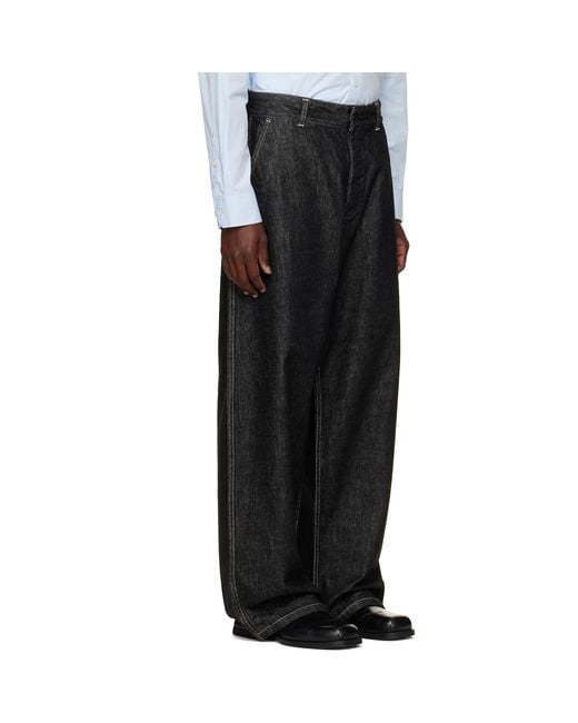 Studio Nicholson Black Minard Jeans for men