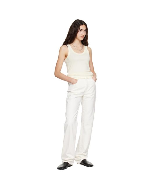 Calvin Klein White 06 Jeans