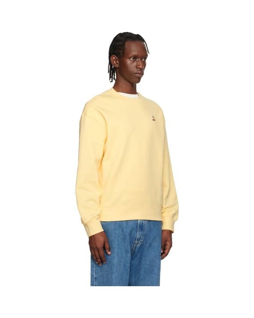 Maison Kitsuné Blue Dreaming Fox Comfort Sweatshirt for men