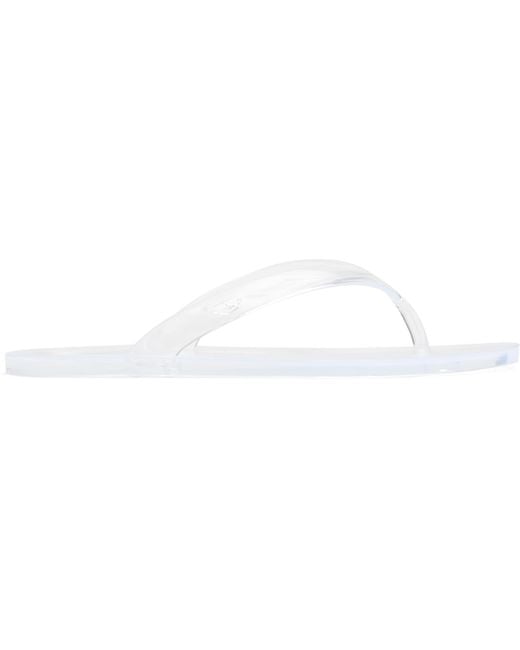 Ancient Greek Sandals Black Transparent Jelly Flip-Flops