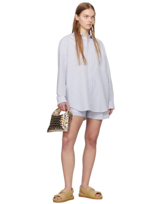 Bottega Veneta Metallic Mini Hop Bag