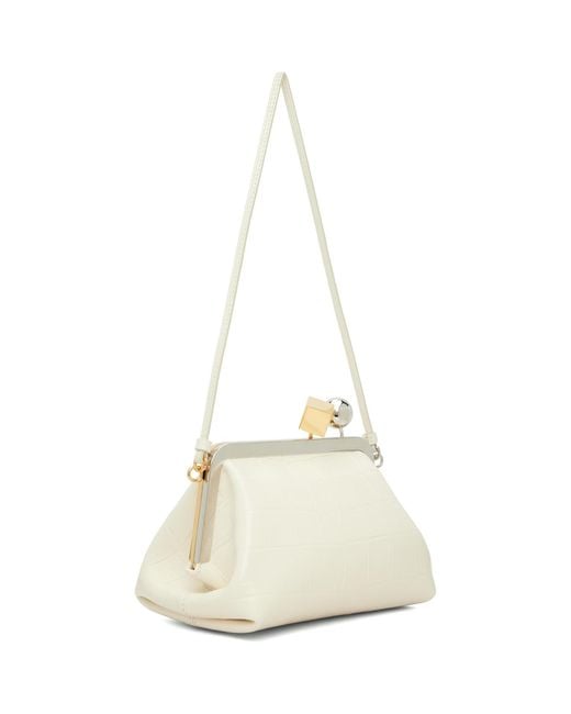 Jacquemus White Off- 'the Berlingot' Bag