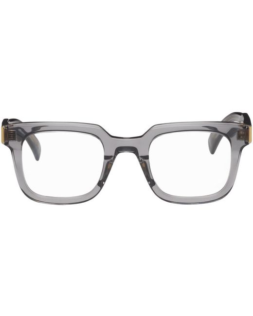 Dunhill Black Gray Square Glasses for men