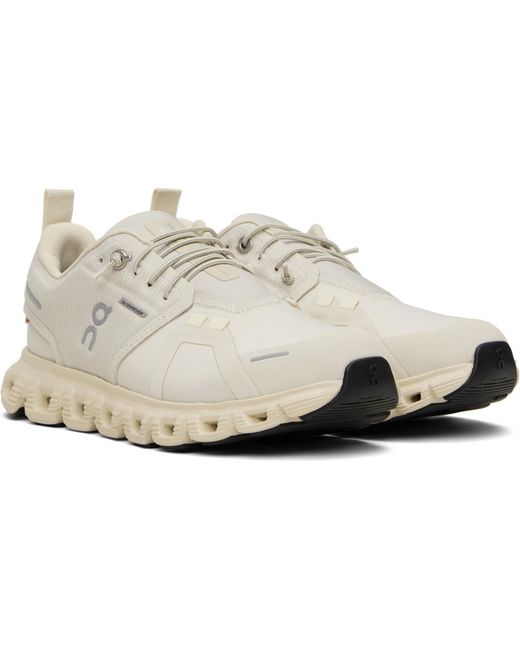 On Shoes Black Cloud 6 Waterproof Sneakers
