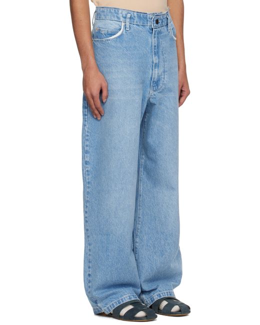 Camiel Fortgens Washed Denim Jeans in Blue for Men | Lyst