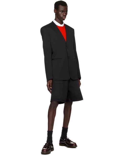 Dr. Martens Black Burgundy Adrian Arcadia Leather Tassel Loafers for men